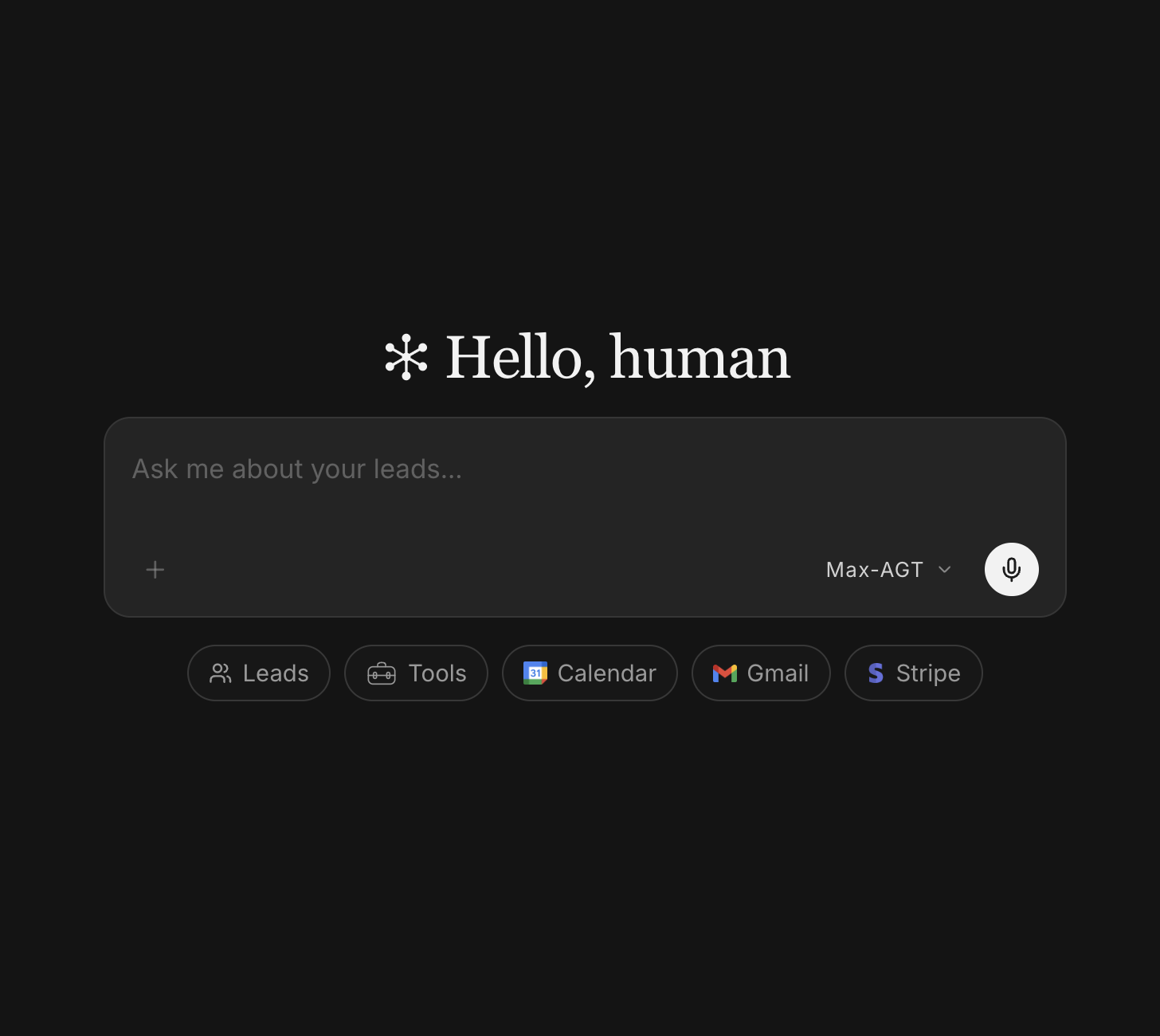 Manage Leads CRM AI agent for service businesses in Atlanta GA