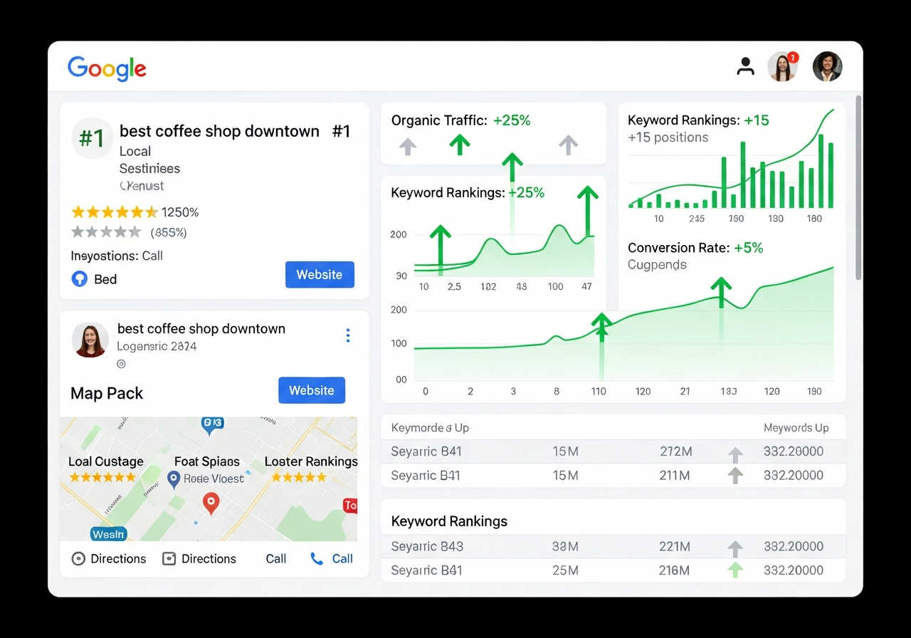 Website ranking on Google for Dacula GA service business
