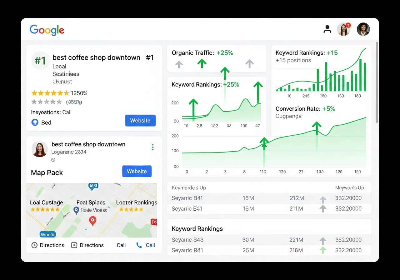 Website ranking on Google for Dacula GA service business