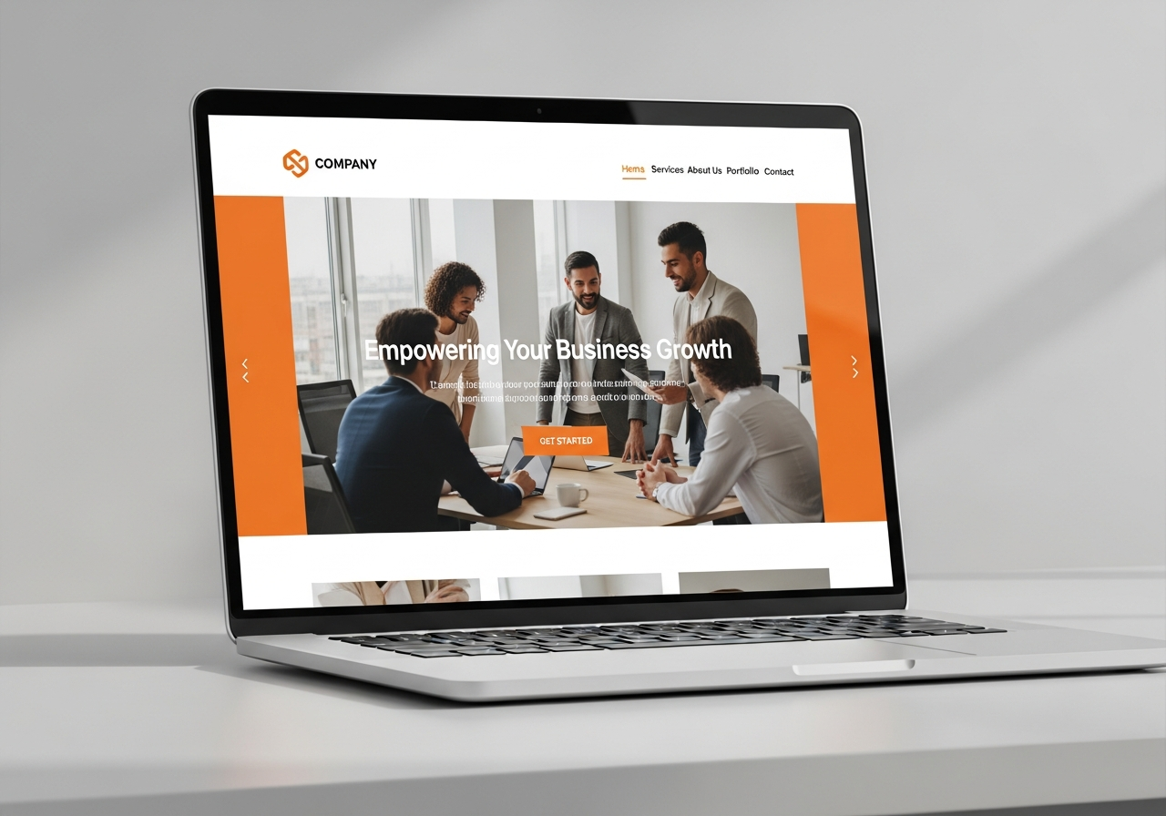 Custom website design example for a service business in Dacula GA